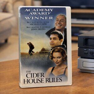 The Cider House Rules VHS Movie 1999 Academy Award Winner Drama PG Michael Caine
